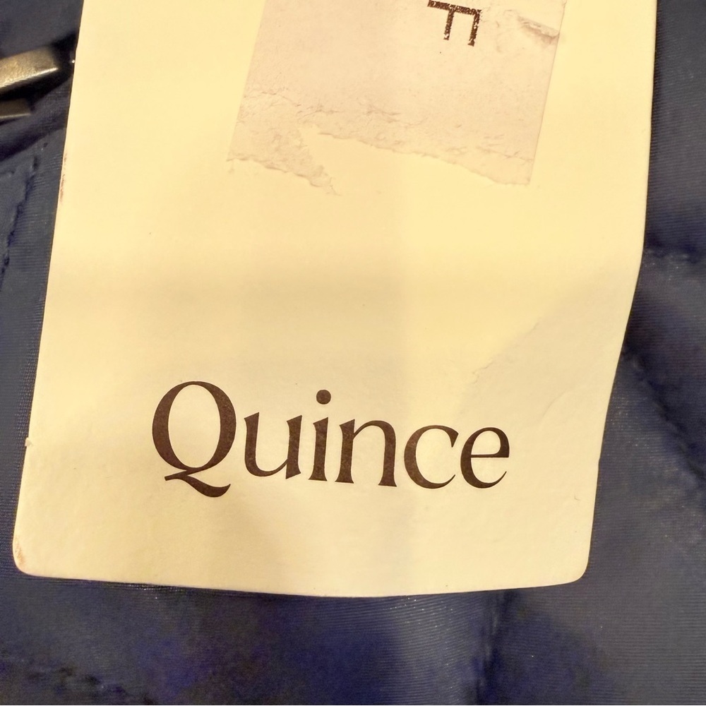 Quince Men’s Utility Jacket Navy Blue Quilted Sz XL NWT - Picture 6 of 16